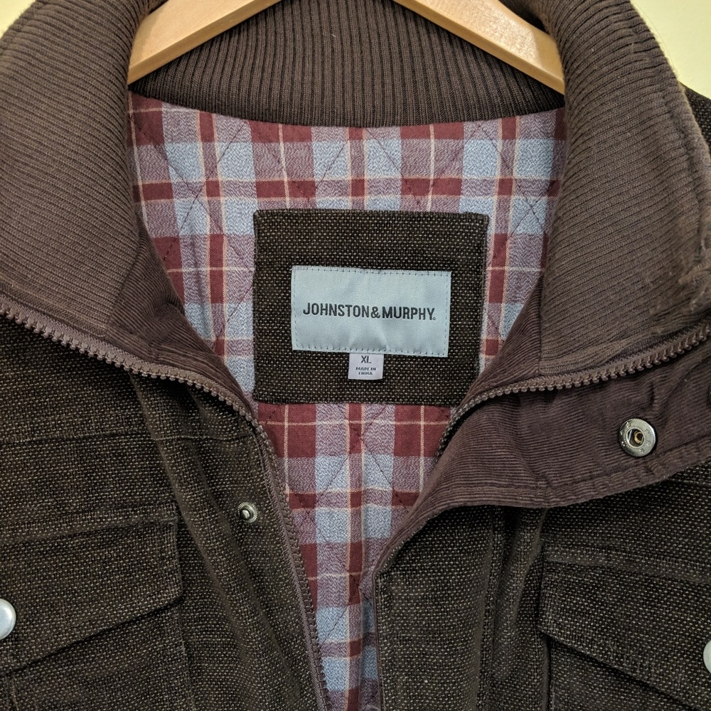 Johnston and Murphy winter coat